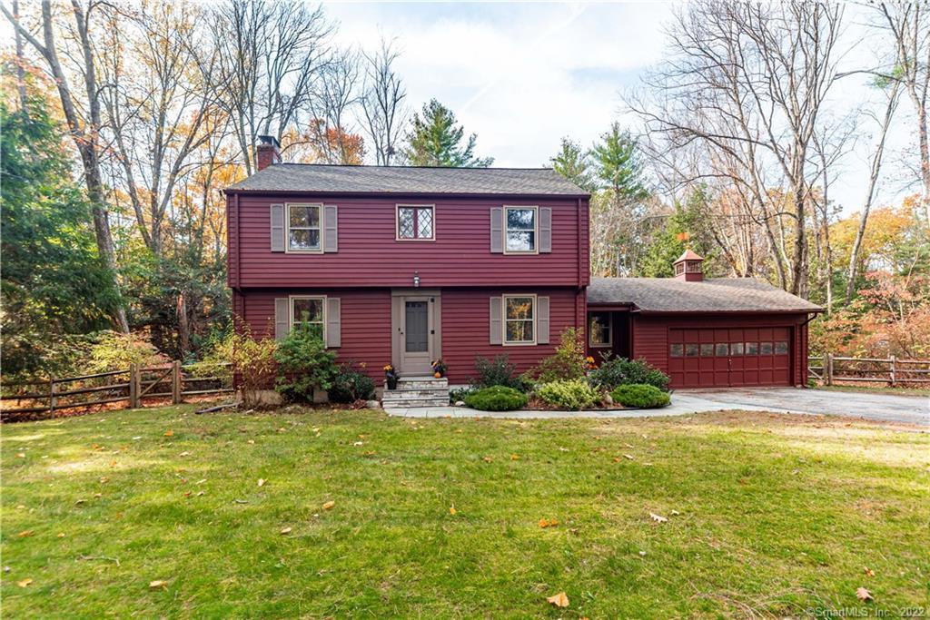 121 West Mountain Road Simsbury, CT 06092 - Photo 1 of 1 Sitting back from the road on over an acre