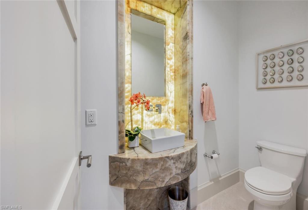1844 Alamanda Drive Naples, FL 34102 - Photo 15 of 50 1st Floor Powder Room