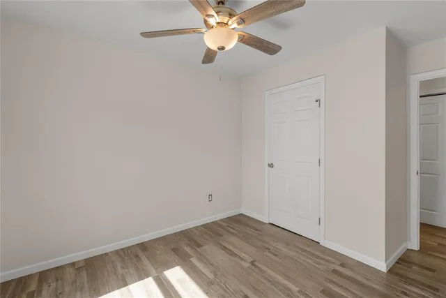 wooden floor in an empty room