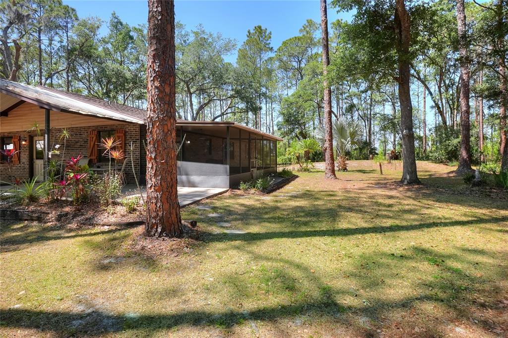 4846 Knights Station Road Lakeland, FL 33810 - Photo 31 of 49 a view of a yard with a house