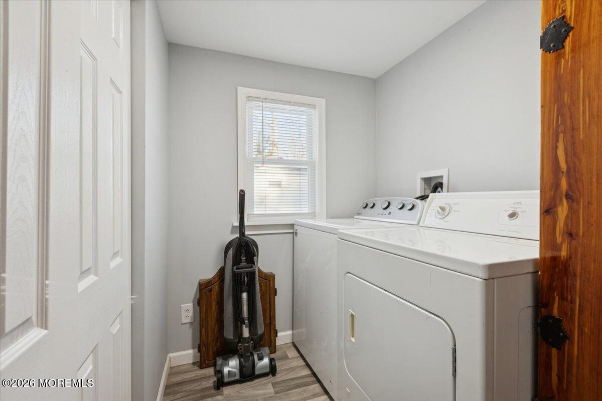 57 Roberts Road Toms River, NJ 08755 - Photo 3 of 14 a utility room with dryer and washer