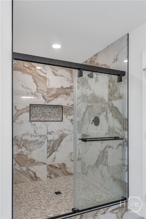 1105 Woodland Drive Pooler, GA 31322 - Photo 33 of 48 tiled shower