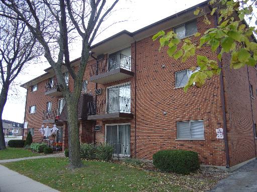 6360 Washington Street, Unit 1B Chicago Ridge, IL 60415 - Photo 1 of 1 a view of a brick house with a yard plants and large tree