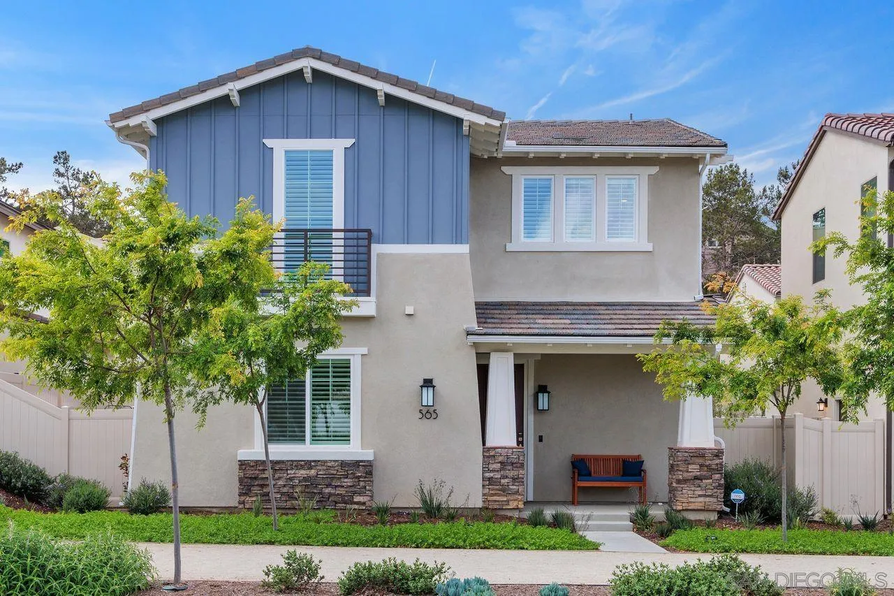 565 Townsend Way San Marcos, CA 92078 - Photo 32 of 33 a house view with a garden space