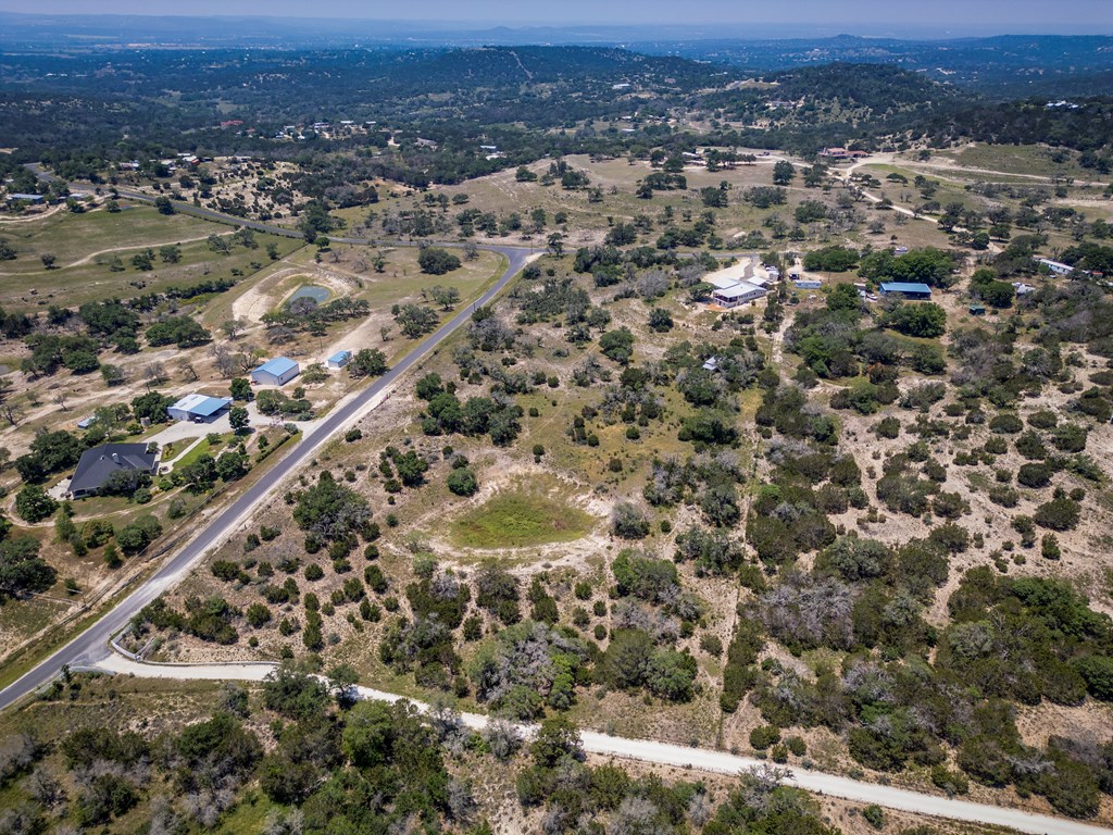 111 Stoney Hills Road Center Point, TX 78010 - Photo 5 of 61 an aerial view of a residential houses and city view