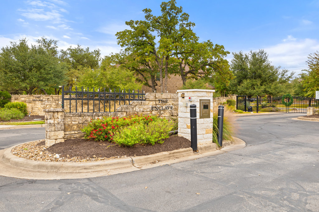 11129 Bastogne Loop Austin, TX 78739 - Photo 35 of 40 The gated entrance gives this part of Circle C a quieter, more tucked-away feel that residents absolutely love.