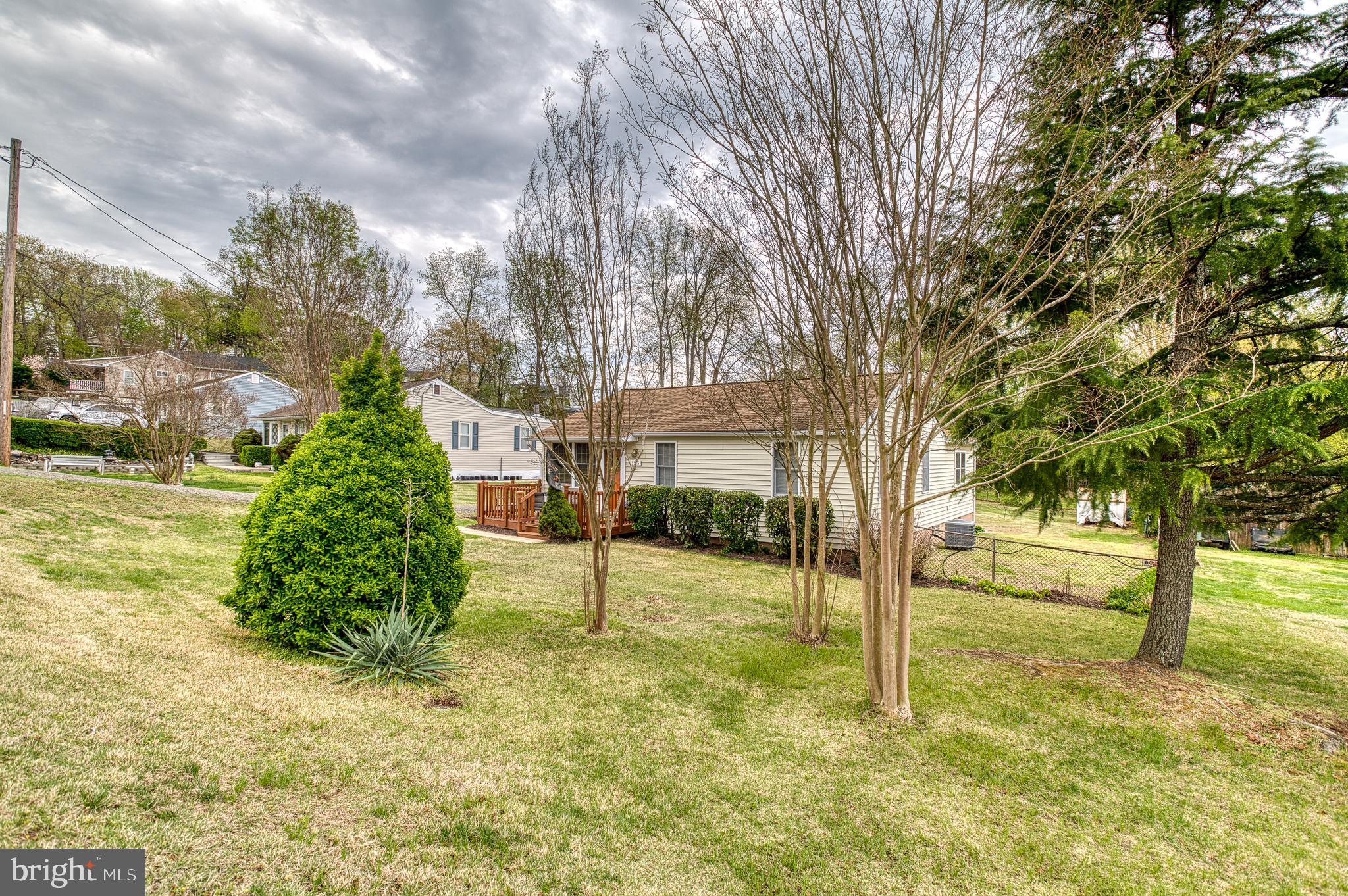 3565 Maple Street Dumfries, VA 22026 - Photo 26 of 36 a view of a yard in front of the house