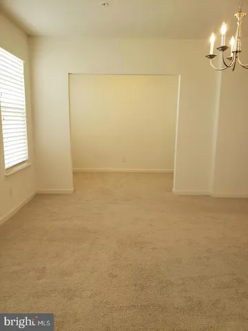 a view of empty room