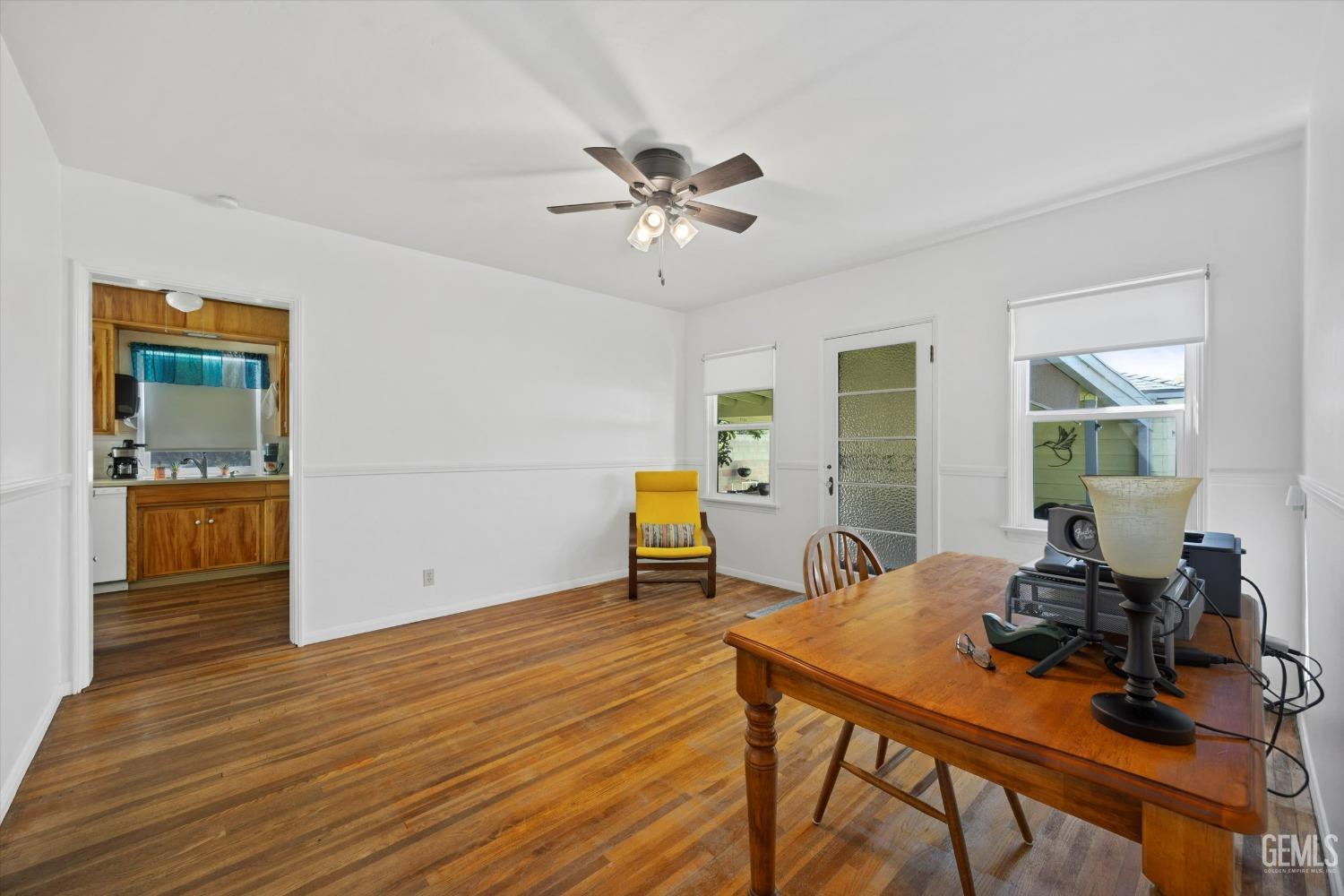 Undisclosed Address Bakersfield, CA 93305 - Photo 13 of 39 a view of a dining room with furniture and window