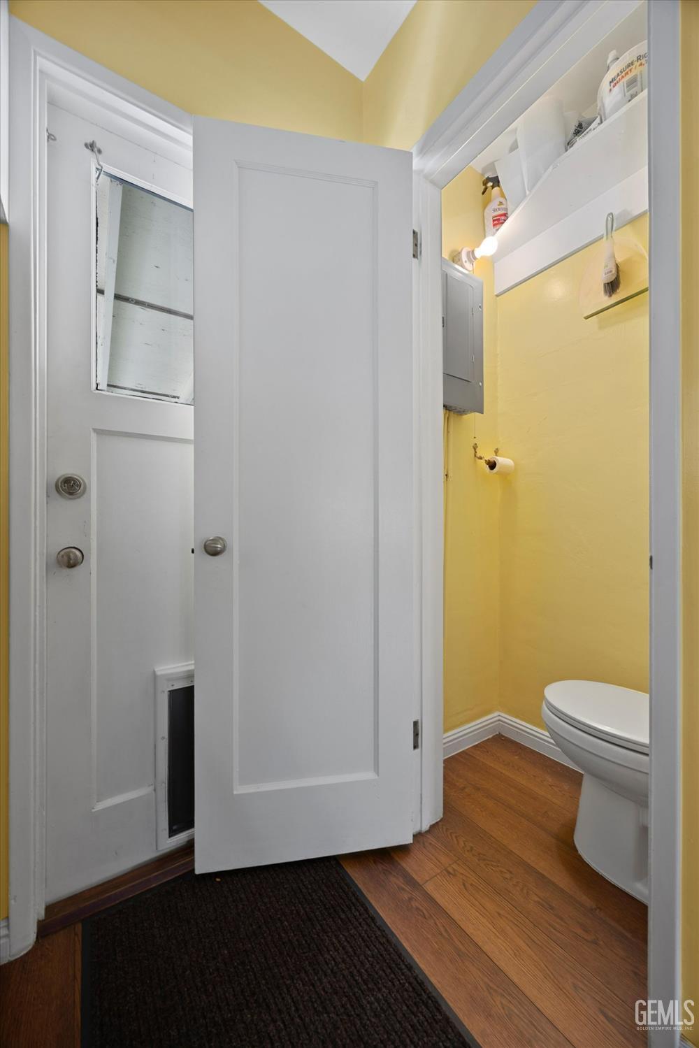 Undisclosed Address Bakersfield, CA 93305 - Photo 27 of 39 a bathroom with a toilet and a shower