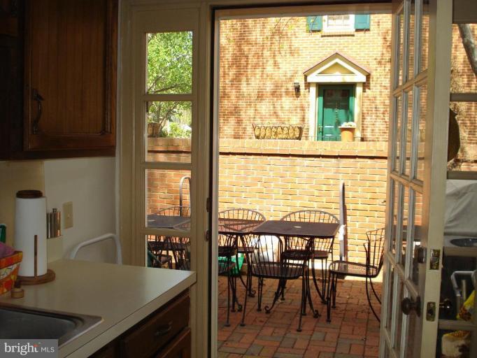 1213 Portner Road Alexandria, VA 22314 - Photo 7 of 12 Patio off Kitchen