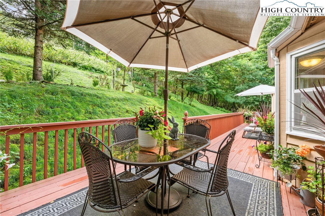 2587 Junaluska Road Boone, NC 28607 - Photo 14 of 47 a view of an outdoor sitting area with furniture