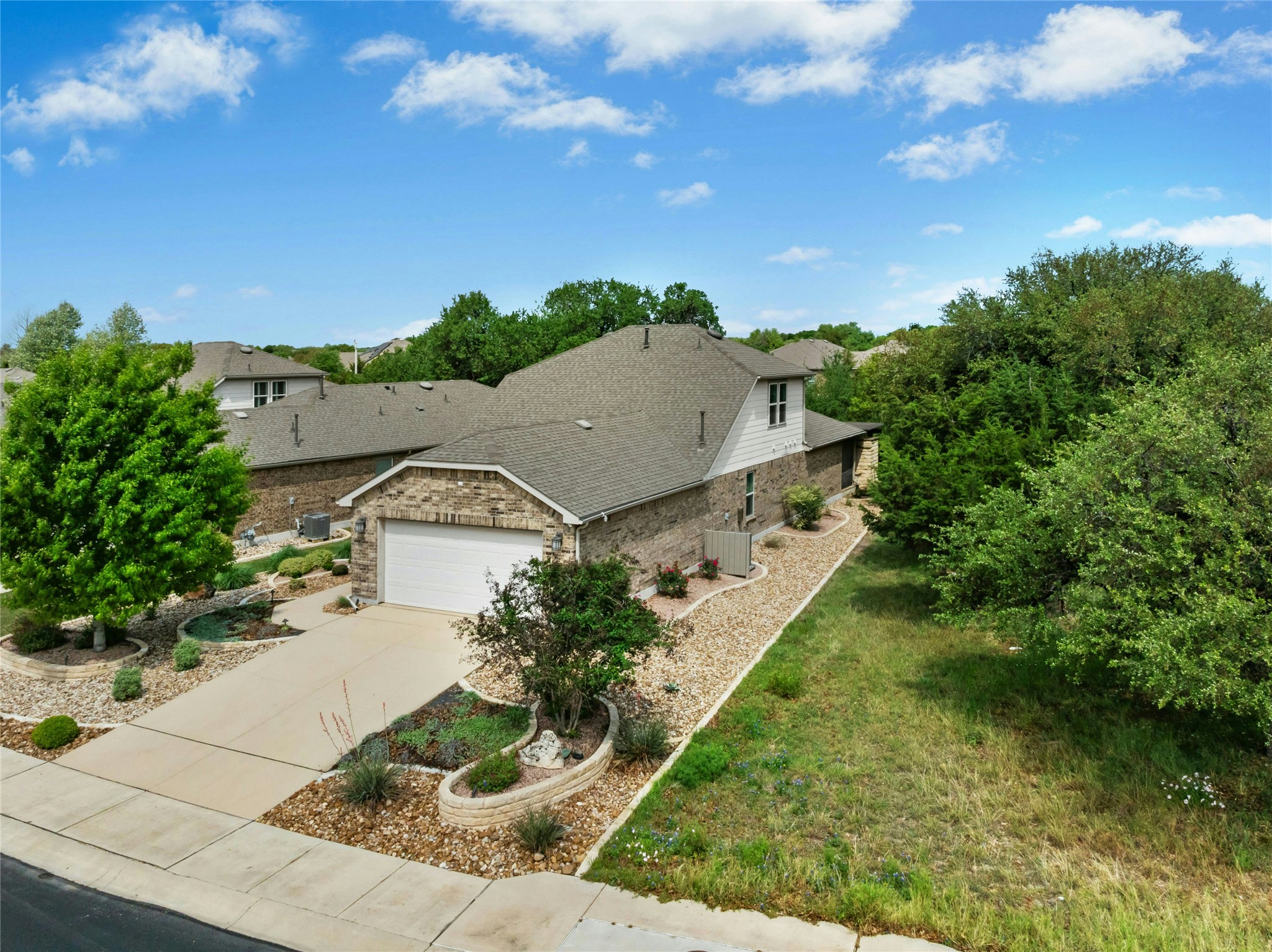 407 Fannin Court Georgetown, TX 78633 - Photo 3 of 40 a view of a yard in front of house
