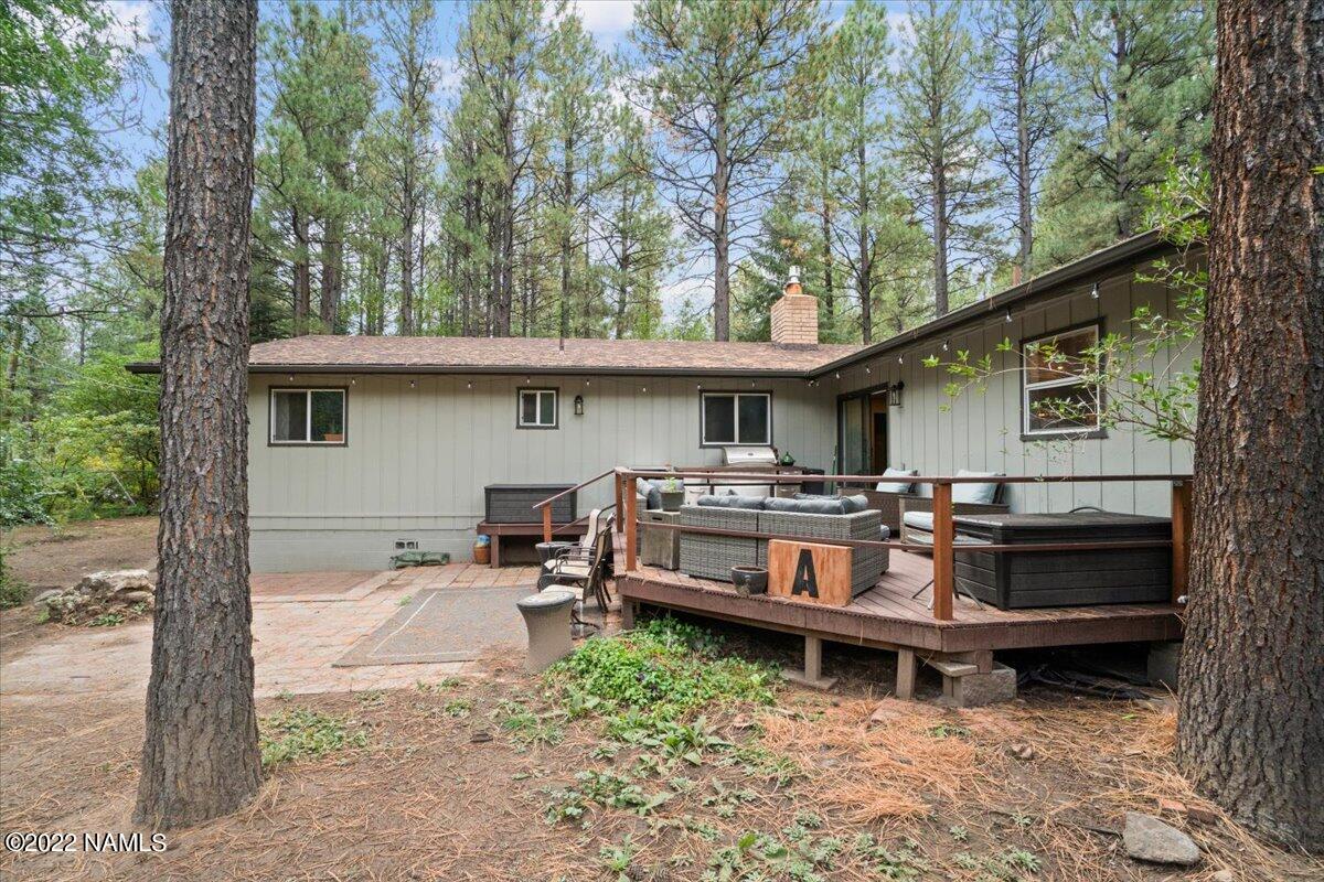 3920 North Paradise Road Flagstaff, AZ 86004 - Photo 51 of 69 58-Back Patio & Yard