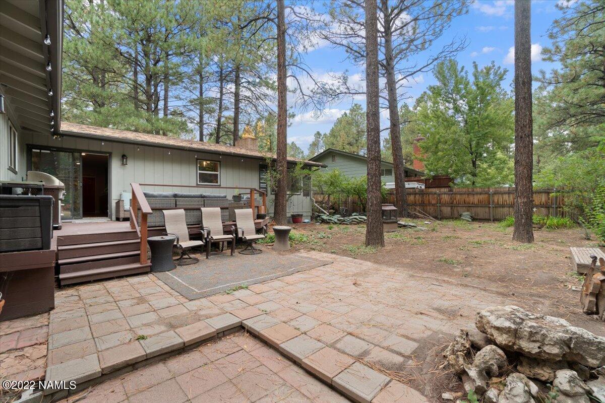 3920 North Paradise Road Flagstaff, AZ 86004 - Photo 52 of 69 59-Back Patio & Yard