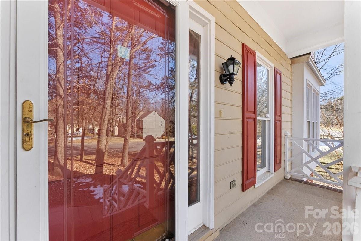4107 Brownes Ferry Road Charlotte, NC 28269 - Photo 6 of 42 a view of front door