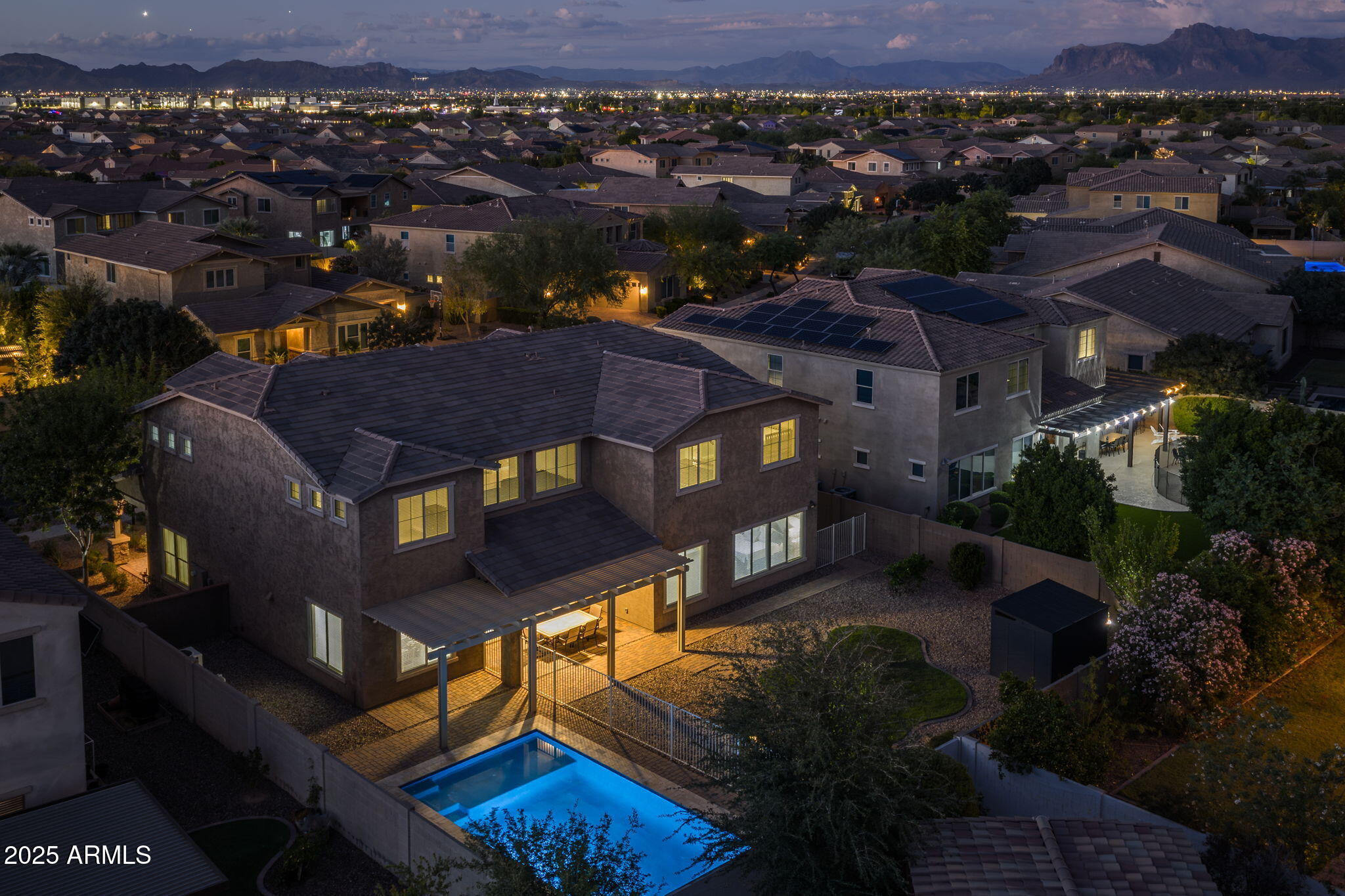 10535 Diffraction Avenue Mesa, AZ 85212 - Photo 63 of 126 Overhead View-Backyard