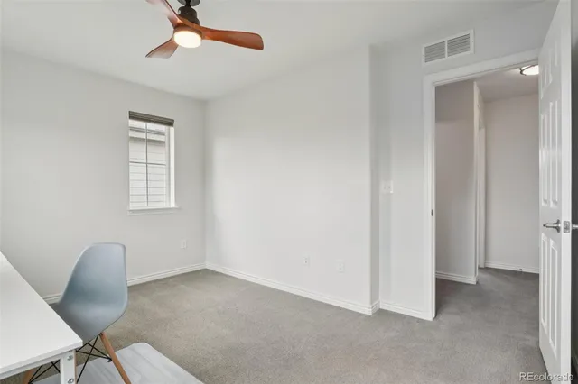 a view of workspace and a window