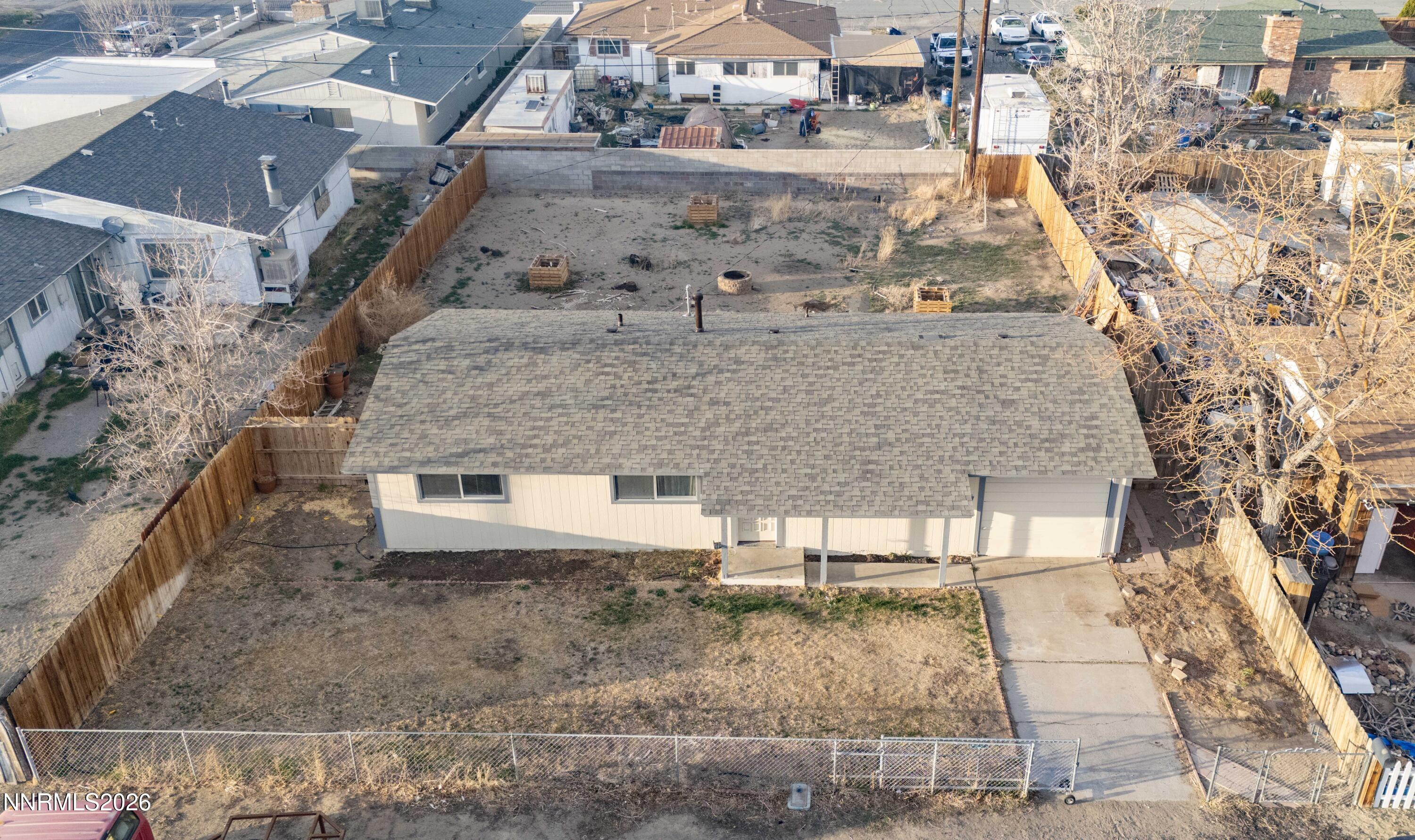 150 McCart Street Fernley, NV 89408 - Photo 26 of 28 an aerial view of a house