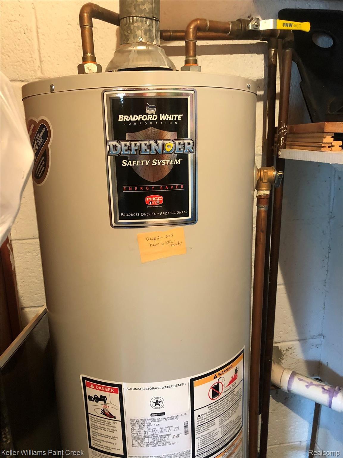 7378 Port Austin Road Caseville, MI 48725 - Photo 31 of 35 New Hot water tank 2013