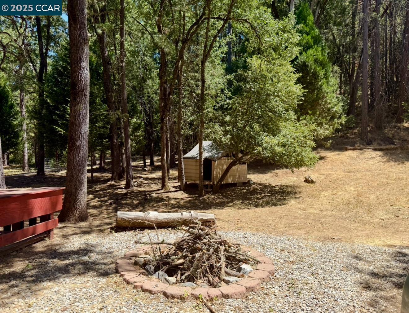4578 Pretty Good Road Placerville, CA 95667 - Photo 6 of 25 a view of a yard with large trees