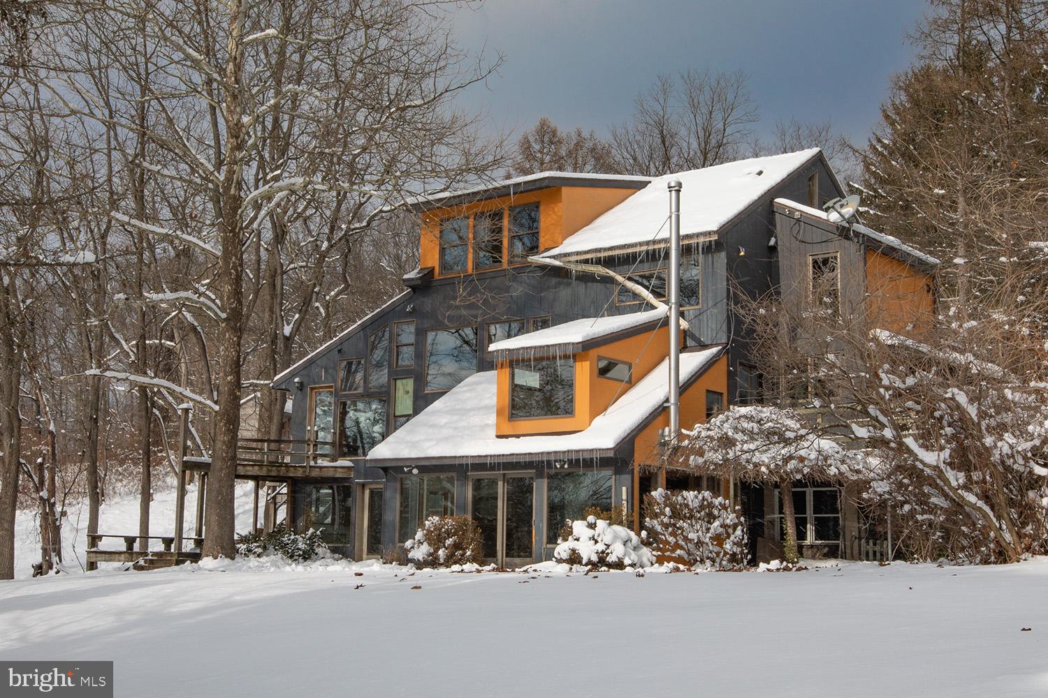 a front view of a house with street