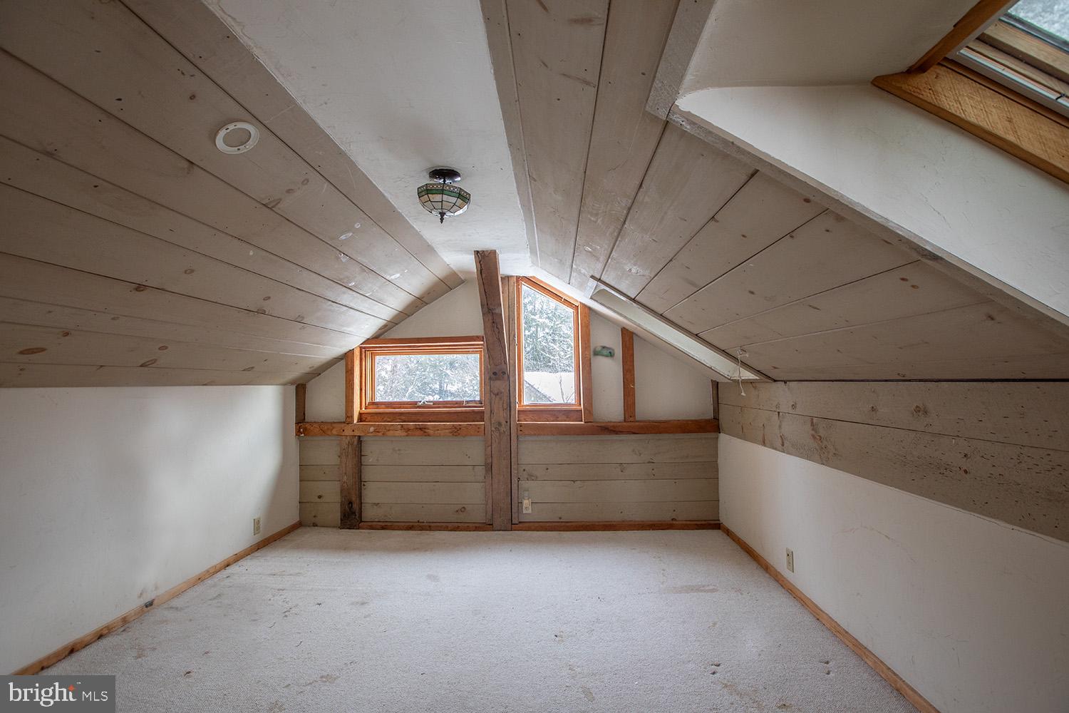 220 Dietrich Road Kempton, PA 19529 - Photo 41 of 90 a view of an empty room with a ceiling fan