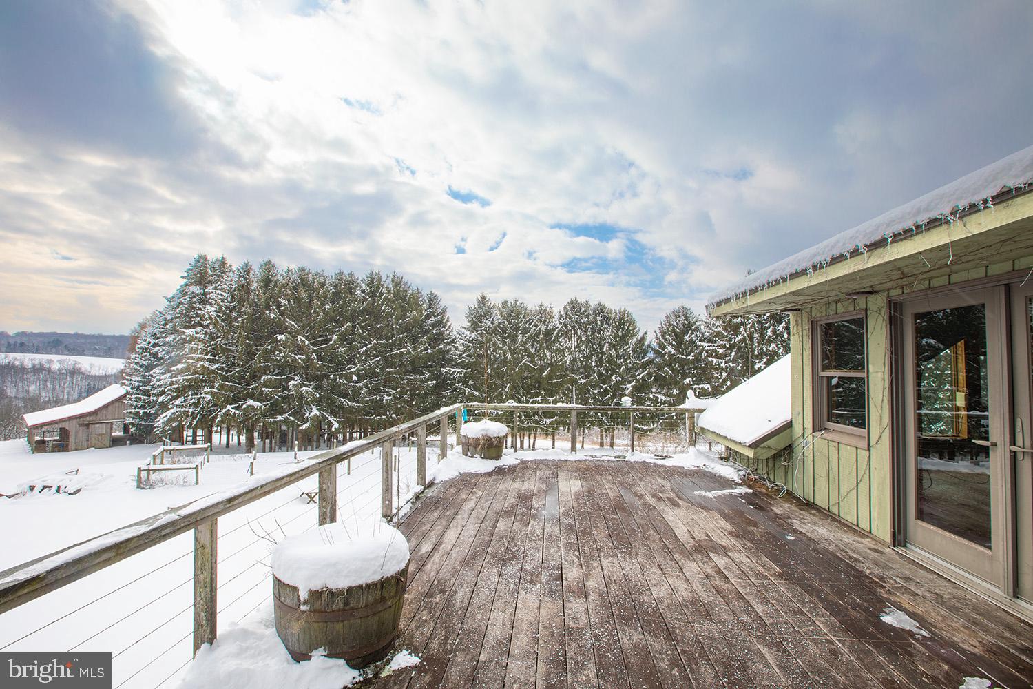 220 Dietrich Road Kempton, PA 19529 - Photo 61 of 90 a view of balcony with furniture