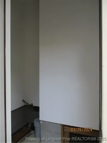 a view of a small space