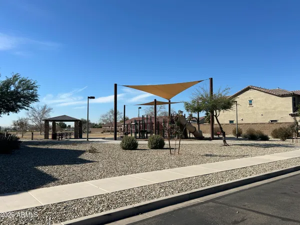 a view of a house with a patio
