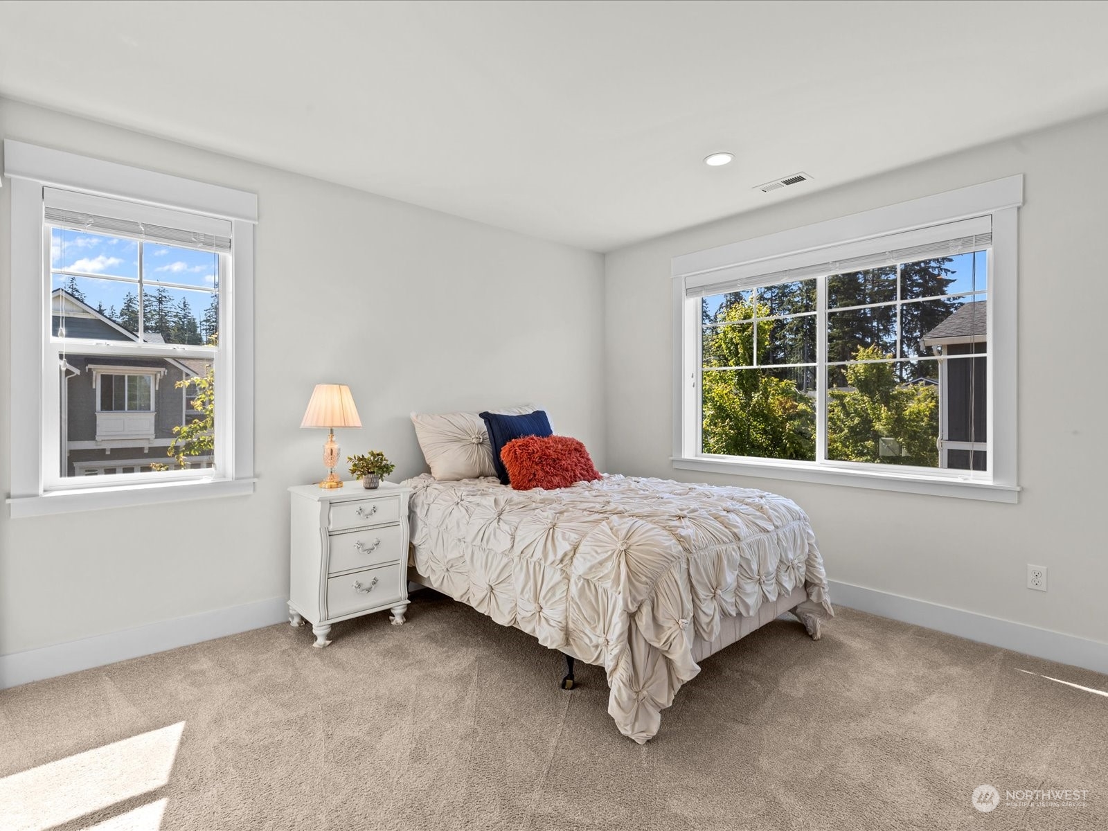 4431 187th Street Southeast Bothell, WA 98012 - Photo 34 of 39 a bed room with a bed and a window