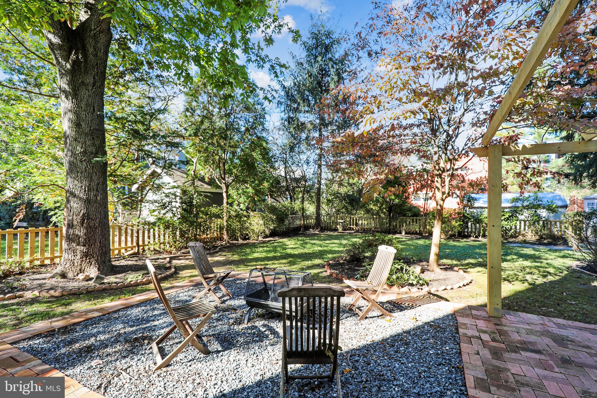 303 Penwood Road Silver Spring, MD 20901 - Photo 39 of 44 Backyard Firepit Space