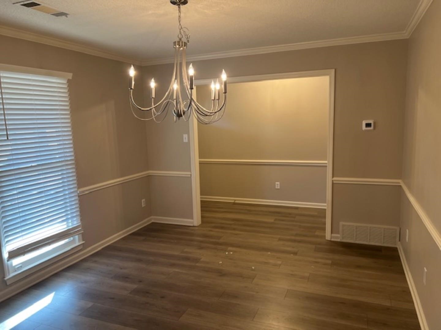 290 Rose Trellis Road Collierville, TN 38017 - Photo 3 of 17 a view of empty room with wooden floor and fan