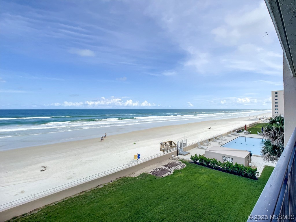 4435 South Atlantic Avenue, Unit 311 Ponce Inlet, FL 32127 - Photo 35 of 44 a view of an ocean and beach