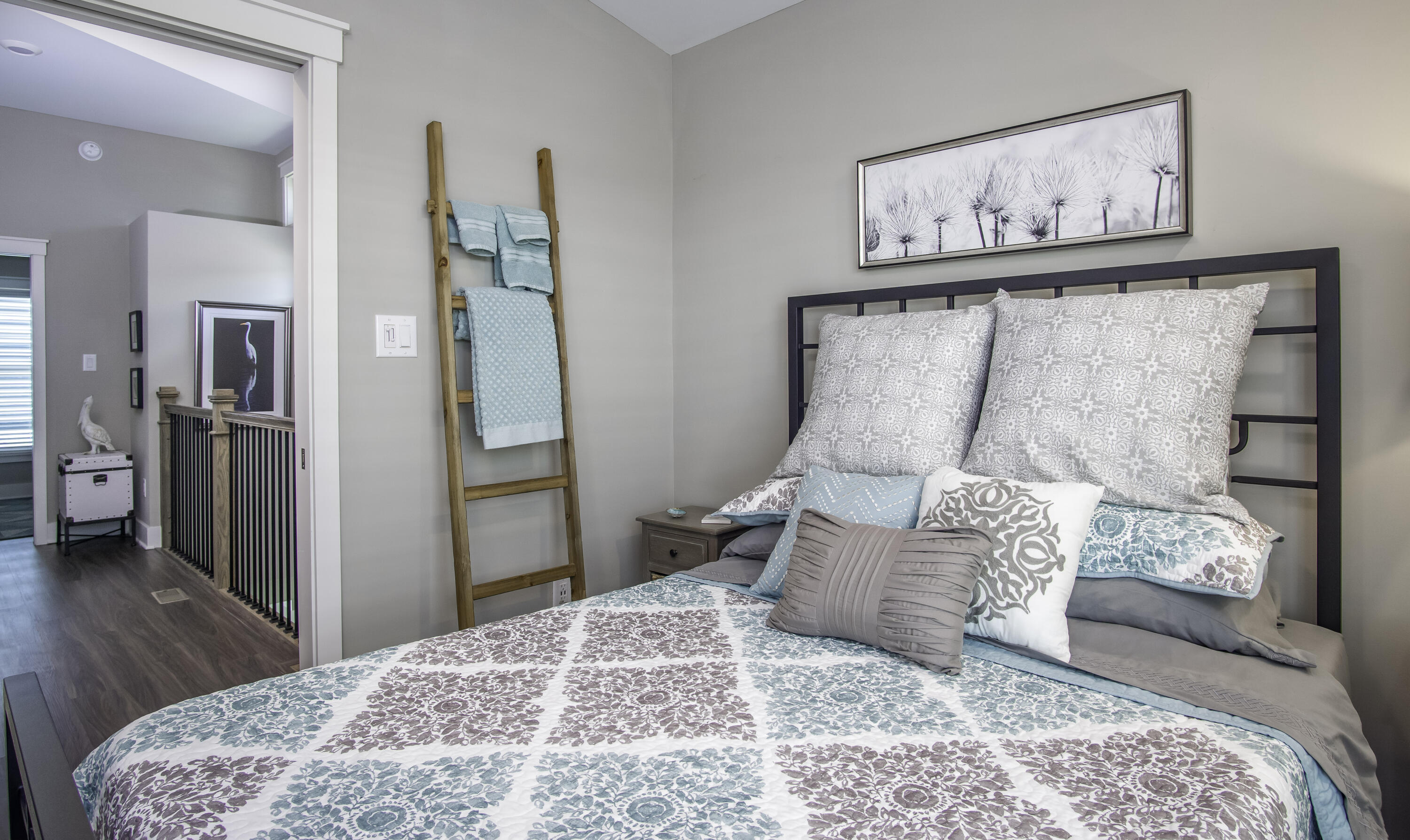 101 11th Street, Unit 11 Marathon, FL 33050 - Photo 33 of 67 a bedroom with a bed and a view of kitchen
