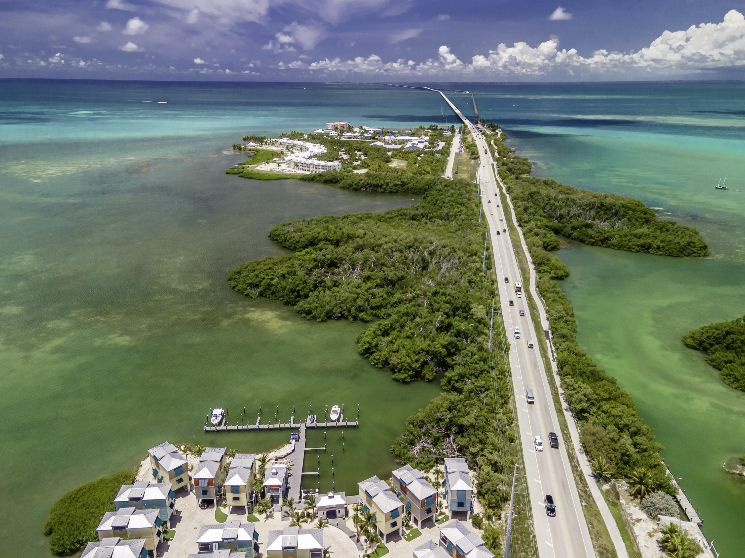 101 11th Street, Unit 11 Marathon, FL 33050 - Photo 58 of 67 a view of a lake with a big yard