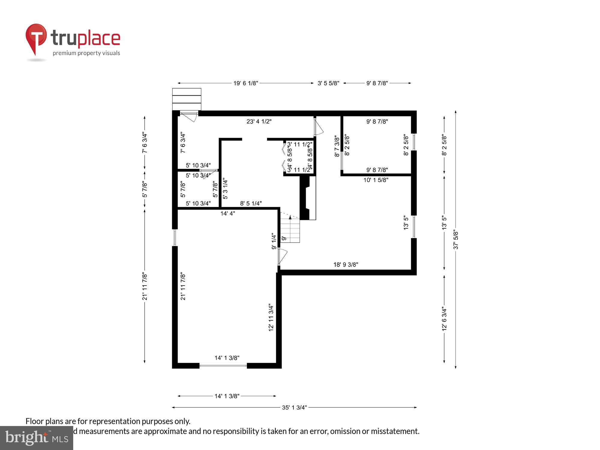 2433 Ridge Rd Drive Alexandria, VA 22302 - Photo 58 of 59 Lower Level (Dimensions)