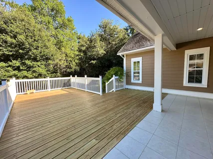 a garden view with a sitting space and garden