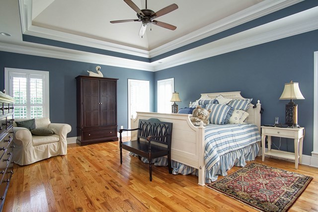 112 Pate Road Macon, GA 31210 - Photo 14 of 24 a bedroom with furniture and wooden floor