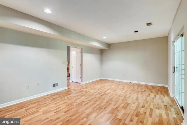 a view of empty room