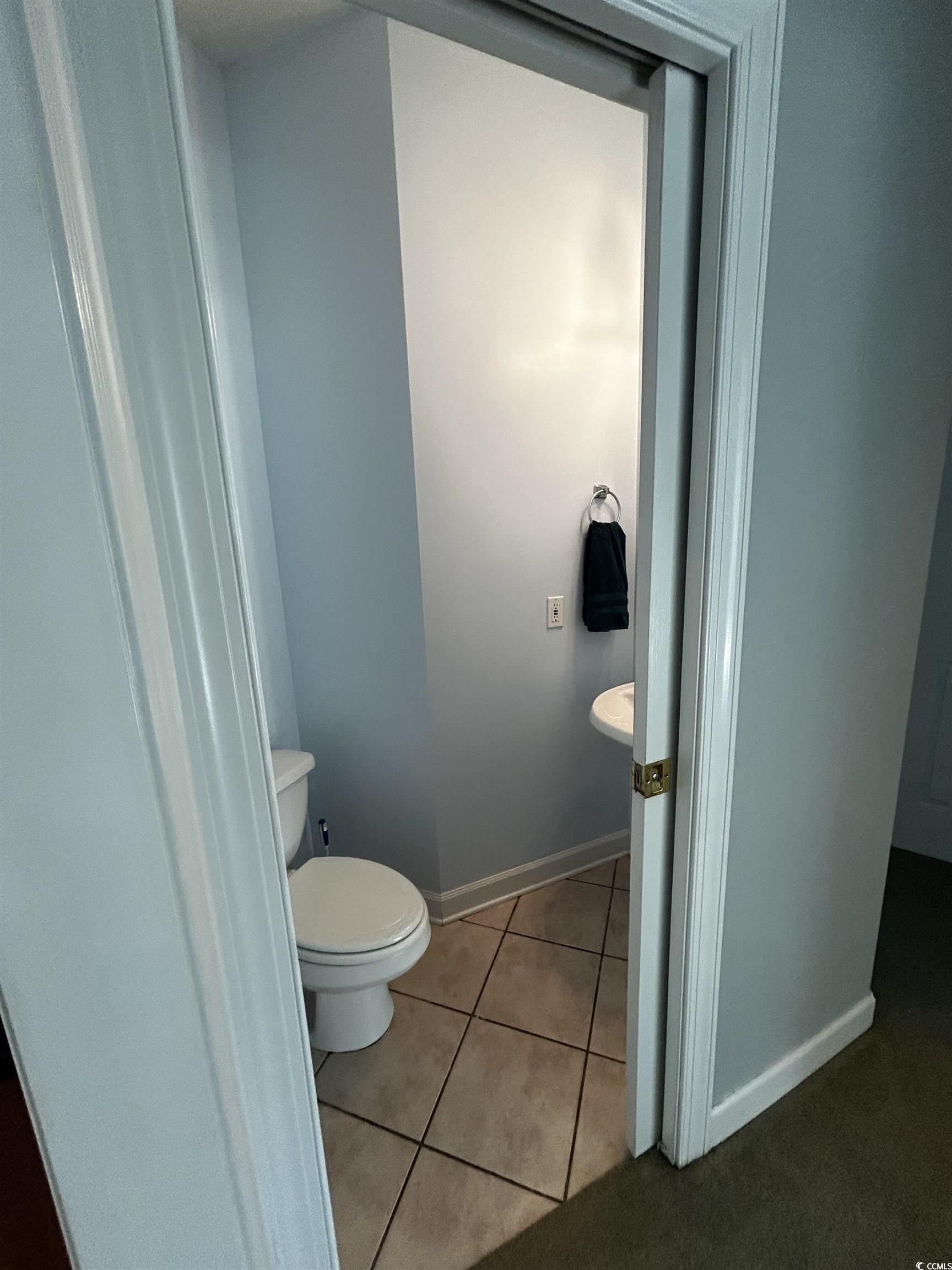 1300 Manchester Court Murrells Inlet, SC 29576 - Photo 29 of 40 Bathroom featuring toilet and tile floors