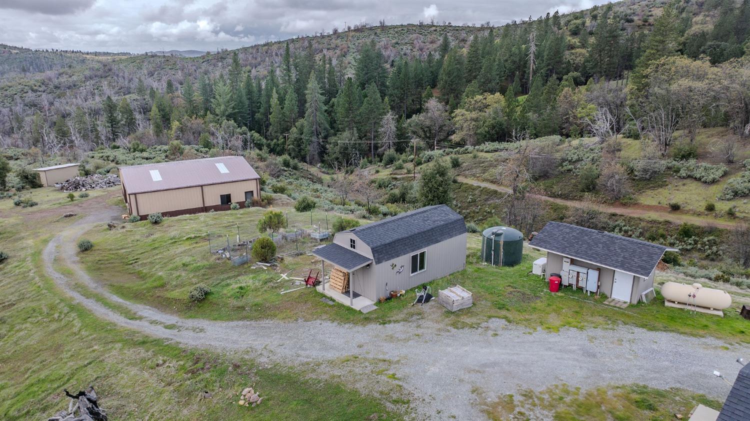 3745 Paramae Road Rail Road Flat, CA 95245 - Photo 67 of 95 an aerial view of a house with a yard