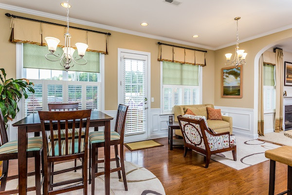 1144 Chapanoke Road Raleigh, NC 27603 - Photo 10 of 22 Keeping room and breakfast area are great spaces for entertaining. Breakfast Area