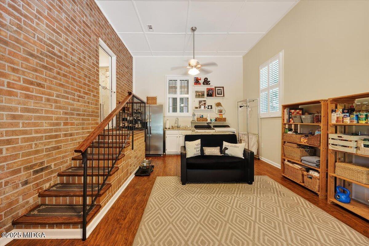 11 River Trace Macon, GA 31210 - Photo 59 of 61 a living room with furniture and a book shelf