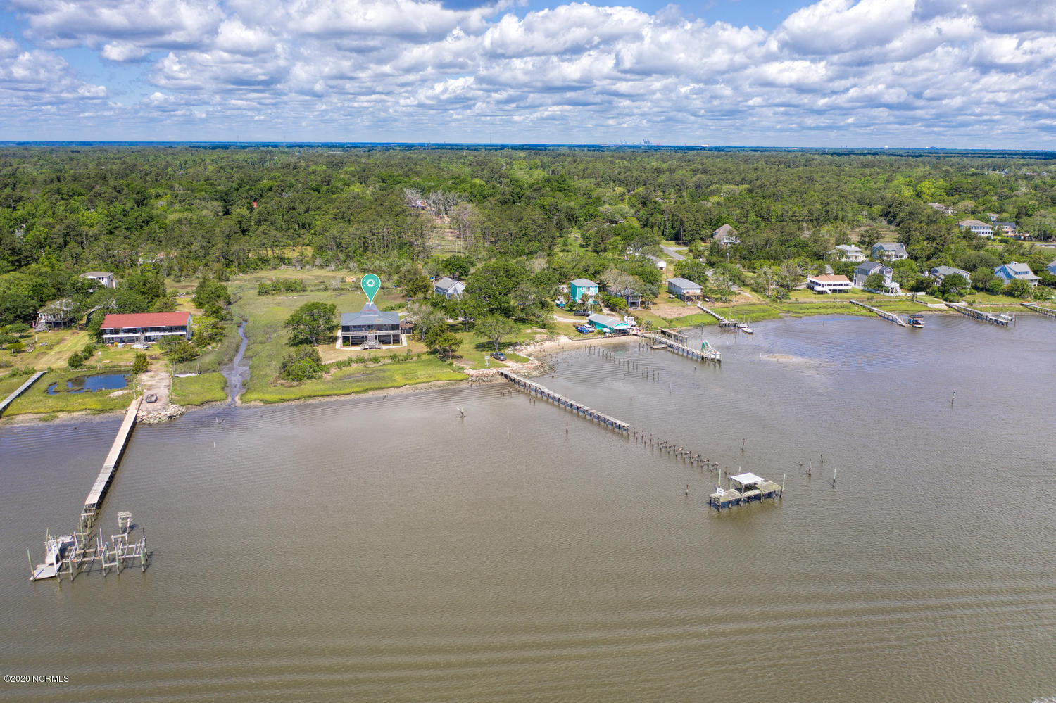 5550 Peden Point Road Wilmington, NC 28409 - Photo 54 of 62 Aerial