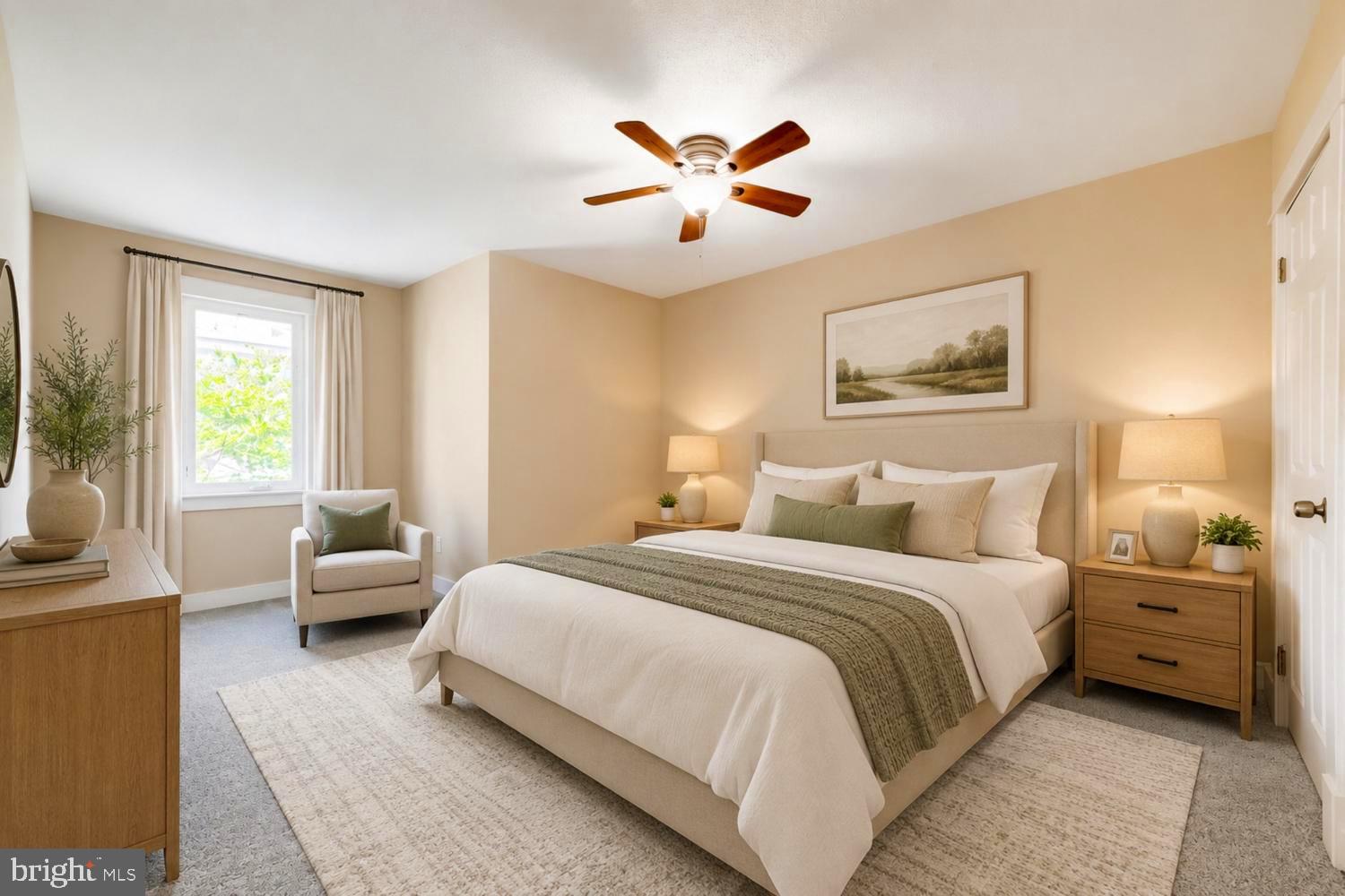 411 North Rock Glen Road Baltimore, MD 21229 - Photo 21 of 38 Virtually Staged Bedroom