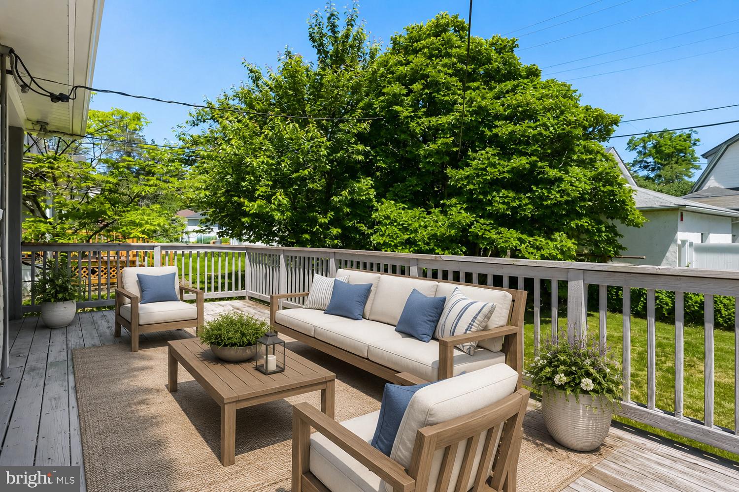 411 North Rock Glen Road Baltimore, MD 21229 - Photo 29 of 38 Virtually Staged Deck