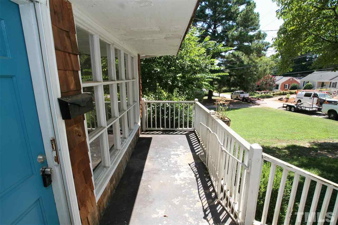 705 Mial Street Raleigh, NC 27608 - Photo 11 of 14 a view of a balcony with car parked