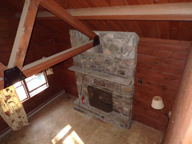81 Henning Road Albrightsville, PA 18210 - Photo 16 of 29 a living room with a fireplace
