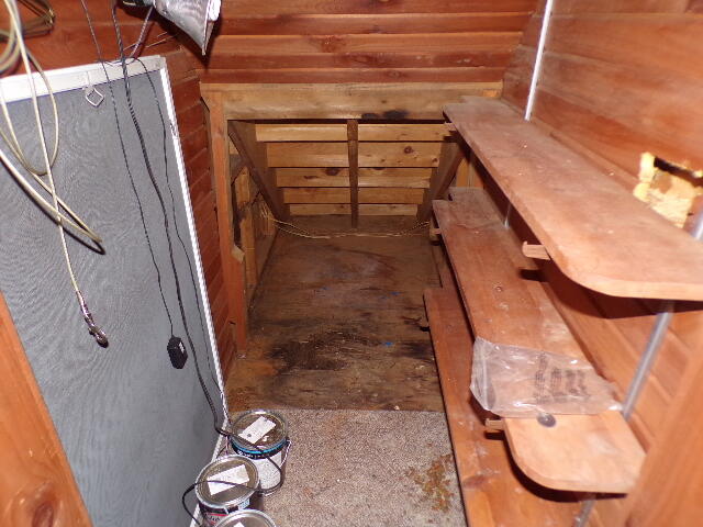 81 Henning Road Albrightsville, PA 18210 - Photo 24 of 29 a view of staircase with railing and white walls